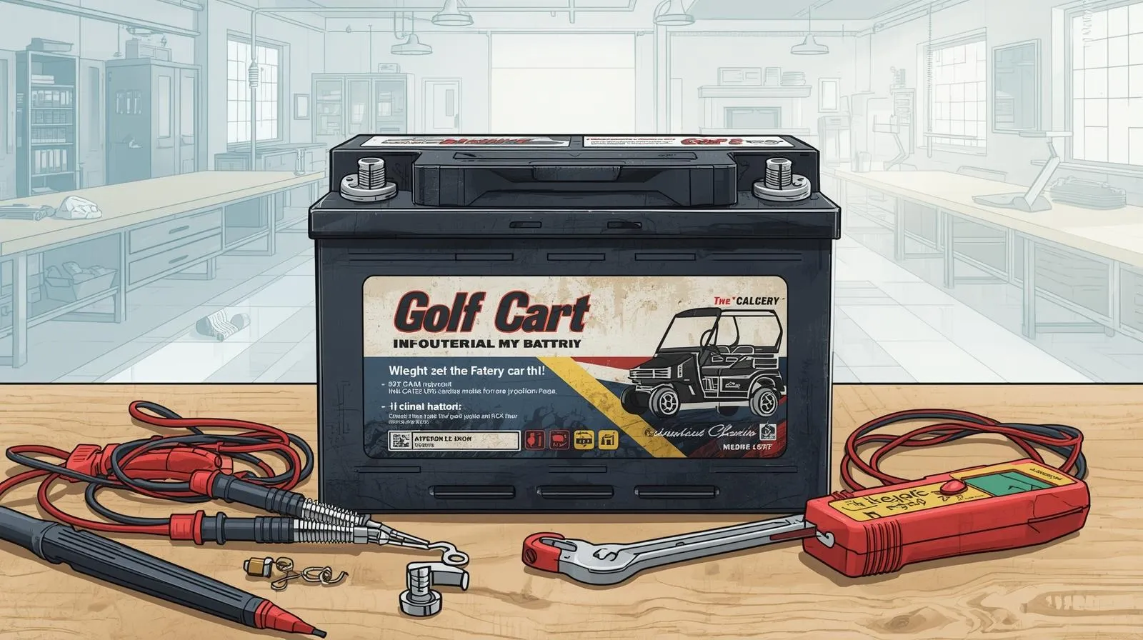 How to Fix Golf Cart Battery Gas Problems?